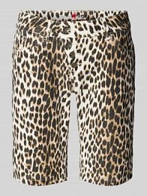 Bermudy z 5 kieszeniami model Malibu Buena Vista brązowe damskie EAN 2504-B5025