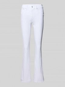 Jeansy rozkloszowane z 5 kieszeniami G-Star Raw białe damskie EAN D21290-C258