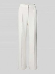 Spodnie materiałowe z wpuszczanymi kieszeniami w stylu francuskim model RAQUEL GUIDO MARIA KRETSCHMER WOMAN białe damskie EAN GMK3946001