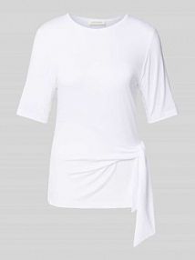 T-shirt o długim kroju model EMINA GUIDO MARIA KRETSCHMER WOMAN biały damski EAN GMK4599002