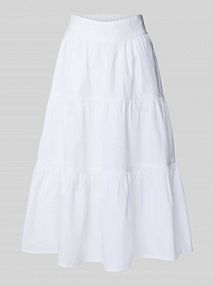 Spódnica midi z efektem stopniowania model CLAIRE GUIDO MARIA KRETSCHMER WOMAN biała EAN GMK4617001