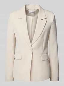 Żakiet o kroju slim fit z kieszeniami z patką model ISA GUIDO MARIA KRETSCHMER WOMAN beżowy EAN GMK4703002