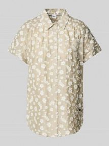 Bluzka o kroju regular fit z listwą guzikową BRAX beżowa damska EAN 46-5638 94126200