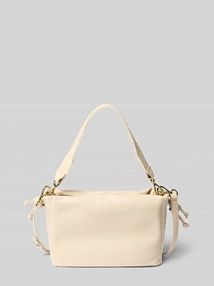 Saszetka nerka z gładkim wykończeniem Tommy Hilfiger beżowa damska EAN AW0AW17541