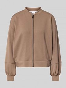 Bluza rozpinana z zamkiem błyskawicznym model BECKY BRAX szara damska EAN 37-6608 90643000