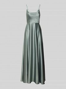 Sukienka wieczorowa z lejącym dekoltem Laona zielona EAN 29231-0225