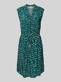 Sukienka o długości do kolan z wiskozy z zamkiem błyskawicznym Apricot zielona EAN 721470