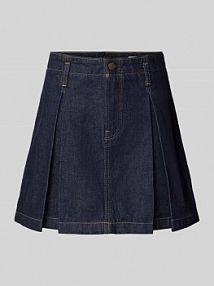 Spódnica jeansowa z kontrafałdami Calvin Klein Jeans granatowa EAN LV047C717G