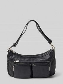 Torebka ze skóry z detalem z logo model Maia liebeskind berlin czarna EAN 2162834