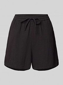 Szorty o kroju regular fit z czystej bawełny Only szare damskie EAN 15267849