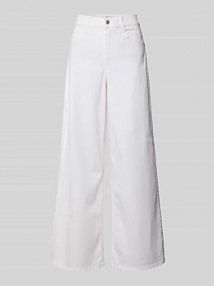 Jeansy z 5 kieszeniami model LIVA Angels białe damskie EAN 3322300