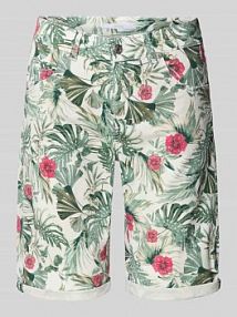 Bermudy o kroju regular fit z 5 kieszeniami Angels damskie EAN 938280000