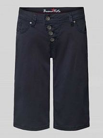Szorty o kroju regular fit z 5 kieszeniami model Malibu Buena Vista granatowe damskie EAN 888-B5025