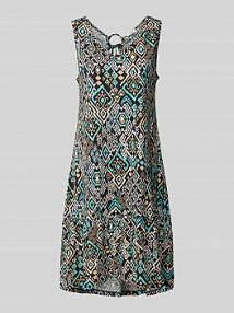 Sukienka mini o kroju relaxed fit z dżerseju s.Oliver RED LABEL czarna EAN 2166277