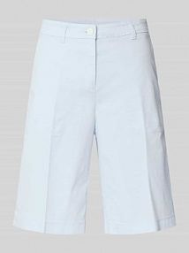 Szorty z szeroką nogawką w kant model STELLA BERM CAMBIO niebieskie damskie EAN 7644 0296/03