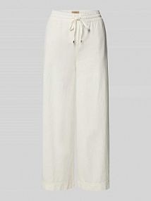 Spodnie materiałowe z szeroką, skróconą nogawką model ALM CAMBIO damskie EAN 9076G005100