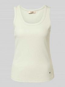 Top z prążkowanymi wykończeniami model Casa MOS MOSH zielony damski EAN 171010