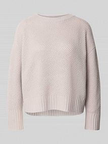 Sweter wełniany o kroju regular fit z domieszką kaszmiru i fakturowanym wzorem Windsor damski EAN 30047720