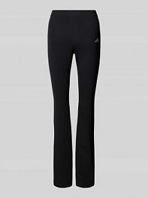 Legginsy o rozkloszowanym kroju z elastycznym pasem adidas Sportswear czarne damskie EAN JD9961