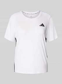 T-shirt z nadrukiem z logo adidas Sportswear biały damski EAN JH1393