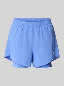 Szorty 2 w 1 o kroju regular fit adidas Sportswear niebieskie damskie EAN JY4595