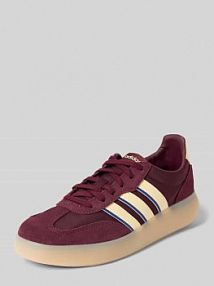 Sneakersy skórzane z napisem z logo model BARREDA DECODE adidas Sportswear damskie EAN JR3544