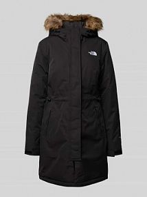 Parka funkcyjna z wyhaftowanym logo model Zaneck The North Face czarna EAN NF0A8DZN