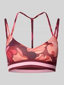 Biustonosz sportowy z nadrukiem z logo Puma czerwony EAN 527494