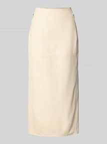 Spódnica o długości do kolan z imitacji skóry model FABIANA MM EAN 2526776037600