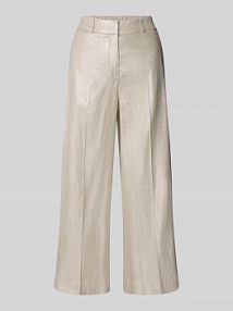 Spodnie materiałowe z kieszenią z tyłu model Catsby someday beżowe damskie EAN 10392113029340