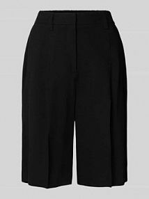 Szorty z mieszanki wiskozy i lnu model Celino someday czarne damskie EAN 10394311558343