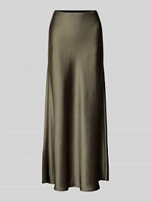 Długa spódnica z elastycznym pasem LUISA CERANO oliwkowa EAN 558294 3777
