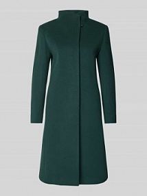 Płaszcz z domieszką kaszmiru ICONS Cinzia Rocca zielony damski EAN UR-30-001