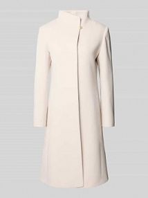 Płaszcz z domieszką kaszmiru ICONS Cinzia Rocca biały damski EAN UR-30-001