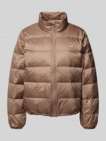 Kurtka pikowana z wyhaftowanym logo Levis szara damska EAN A83200013