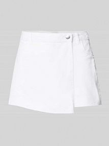Szorty jeansowe o kroju regular fit w kopertowym stylu model TEXAS Only białe EAN 15227220