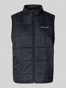 Kamizelka pikowana ze stójką model Sienna Hill Columbia czarna damska EAN 2133801