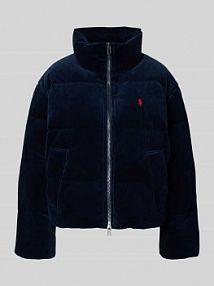 Kurtka w stylu puffer z zamkiem błyskawicznym Polo Ralph Lauren granatowa damska EAN 211971178
