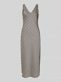 Sukienka midi z dekoltem w serek model Qova someday czarna EAN 10415713175359