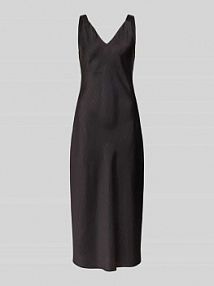 Sukienka midi z dekoltem w serek model Qova someday niebieska EAN 10415713175359