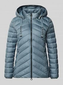 Kurtka pikowana o kroju shaped fit z nadrukiem z logo s.Oliver RED LABEL damska EAN 2166944