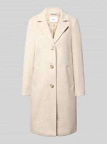 Płaszcz o kroju regular fit z dodatkiem wełny s.Oliver RED LABEL beżowy damski EAN 2172919