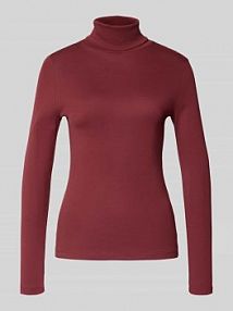 Bluzka z długim rękawem z czystej bawełny s.Oliver RED LABEL czerwony damski EAN 2170936