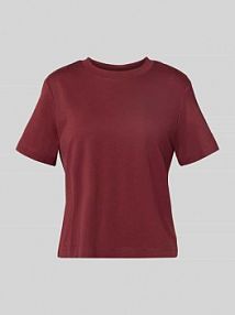 T-shirt o kroju regular fit z czystej bawełny s.Oliver RED LABEL czerwony damski EAN 2161660