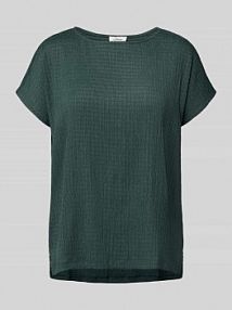 T-shirt o kroju relaxed fit z dodatkiem streczu s.Oliver RED LABEL zielony damski EAN 2167894