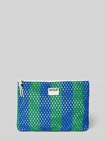 Kosmetyczka z naszywką z logo model Mistral WOUF zielona EAN MLTO250010