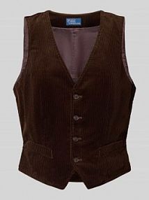 Kamizelka o kroju regular fit z kieszeniami z wypustką Polo Ralph Lauren brązowa damska EAN 211971239