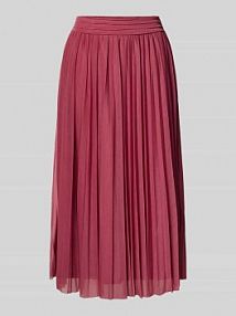 Spódnica midi z plisami model Astrid GUIDO MARIA KRETSCHMER WOMAN różowa EAN GMK3958001