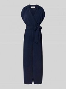 Kombinezon z plisami model Cornelia GUIDO MARIA KRETSCHMER WOMAN niebieski EAN GMK4731001