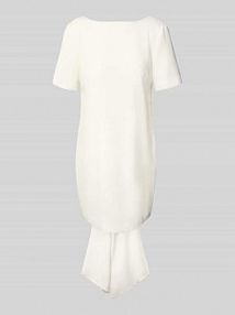 Sukienka koktajlowa z wiązanym detalem model SALLY YAS biała EAN 26038233